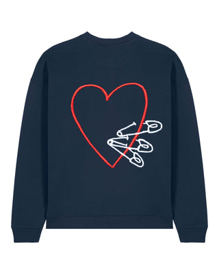 Sweatshirt Oversize Brodé "Pins"