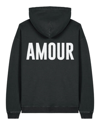 Hoodie Oversize Brodé "Amour"