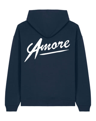 Hoodie Oversize Brodé "Amore"