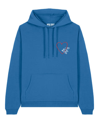 Hoodie Oversize Brodé "Pins"
