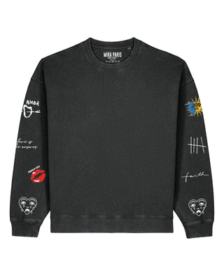 Sweatshirt Oversize Brodé "Brutal"