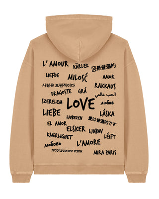 Hoodie Oversize Brodé "Universal Love"