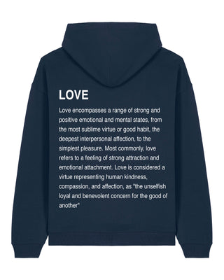 Hoodie Oversize "Love Definition"