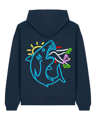 Hoodie Oversize Brodé "Shark"