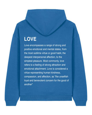 Hoodie Oversize "Love Definition"