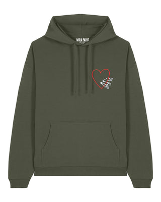 Hoodie Oversize Brodé "Pins"