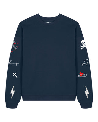 Sweatshirt Oversize Brodé "Mi Amor"