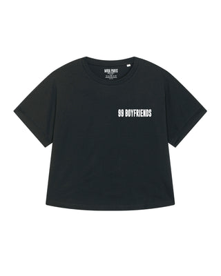 T-shirt Oversize Brodé "99 Boyfriends"