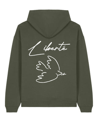 Hoodie Oversize Brodé "Liberté"