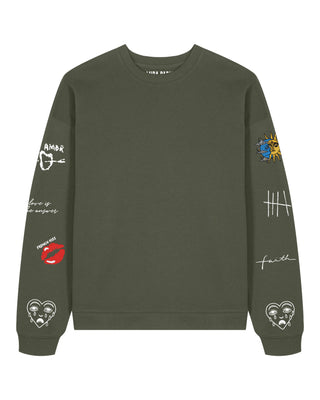 Sweatshirt Oversize Brodé "Brutal"