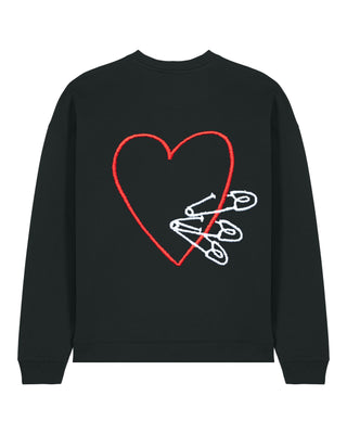 Sweatshirt Oversize Brodé "Pins"