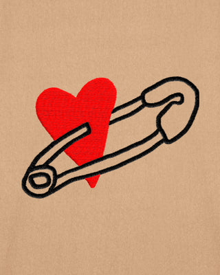T-shirt Classic Brodé "Coeur Pins"