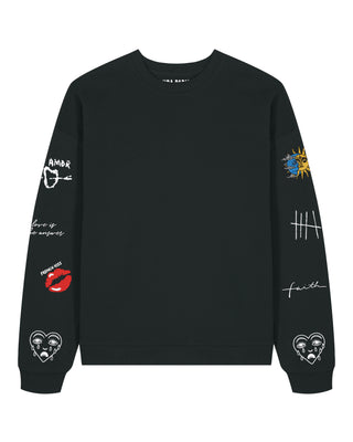 Sweatshirt Oversize Brodé "Brutal"