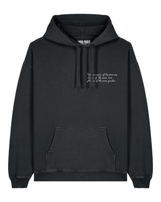 Hoodie Oversize Brodé "Flowers"