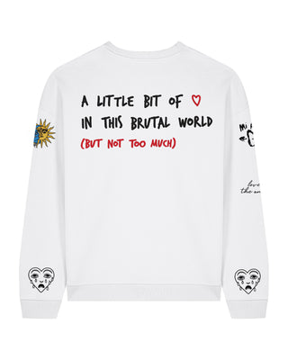 Sweatshirt Oversize Brodé "Brutal"