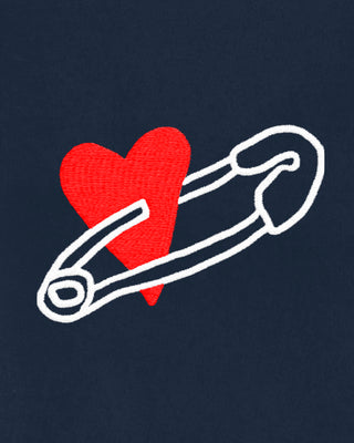 T-shirt Classic Brodé "Coeur Pins"