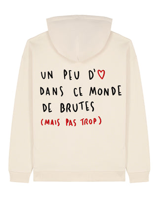Hoodie Oversize Brodé "Brute"