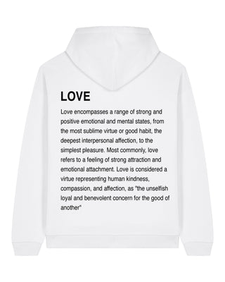Hoodie Oversize "Love Definition"