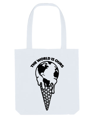 Tote Bag Brodé "The World is Ours"