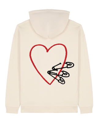 Hoodie Oversize Brodé "Pins"