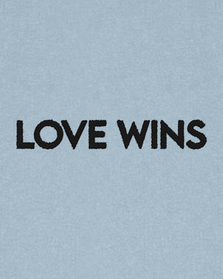 Hoodie Oversize Brodé "Love Wins"