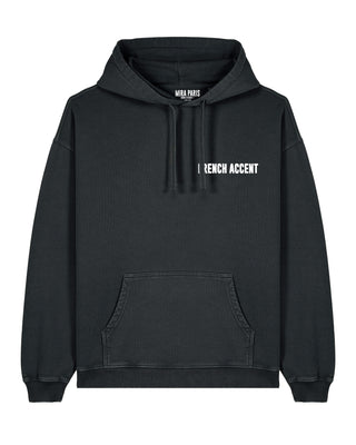 Hoodie Oversize Brodé "French Accent"