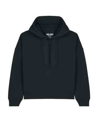 Cropped Hoodie Brodé "Pins"