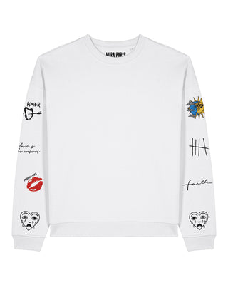 Sweatshirt Oversize Brodé "Brutal"