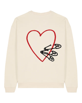 Sweatshirt Oversize Brodé "Pins"