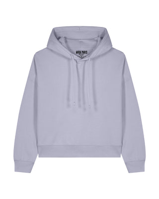 Cropped Hoodie "Flowers"