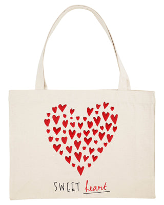 Shopping Bag Brodé "Sweetheart"