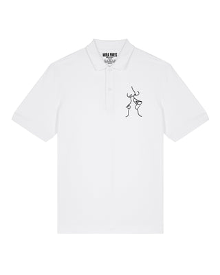 Polo Brodé "Kiss"