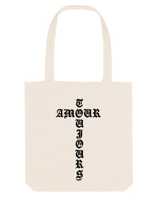 Tote Bag Brodé "Amour Toujours"