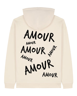Hoodie Oversize Brodé "Amour"
