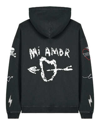 Hoodie Oversize Brodé "Mi Amor"