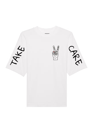 T-shirt Oversize "Take Care"