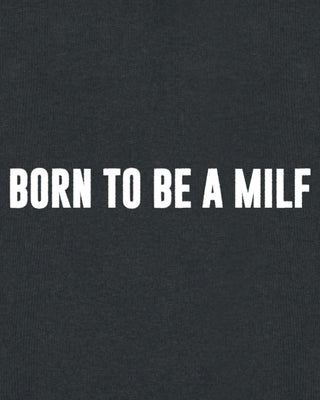 Hoodie Oversize Brodé "Born to Be a Milf"