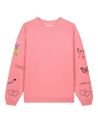 Sweatshirt Oversize Brodé "Sweetheart"
