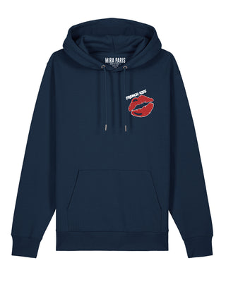 Hoodie Classic Brodé "French Kiss"