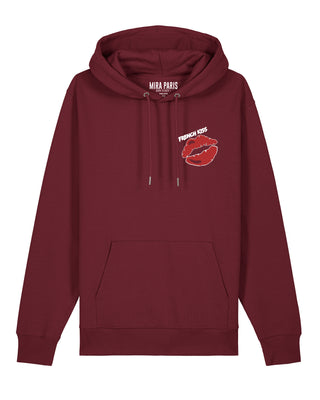 Hoodie Classic Brodé "French Kiss"