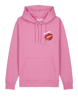 Hoodie Classic Brodé "French Kiss"