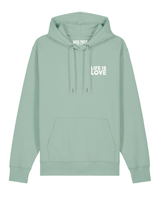 Hoodie Classic Brodé "Life is Love"