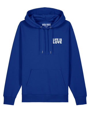 Hoodie Classic Brodé "Life is Love"