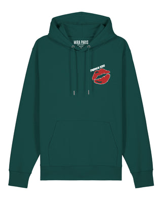 Hoodie Classic Brodé "French Kiss"