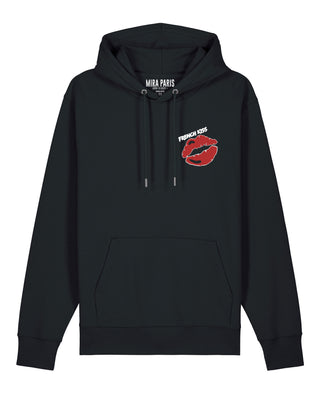 Hoodie Classic Brodé "French Kiss"