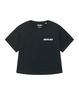 T-shirt Oversize Brodé "Nonchalance"