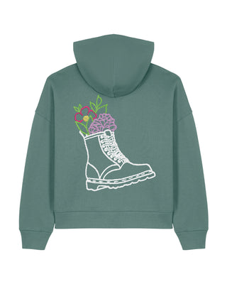 Cropped Hoodie "Boots"