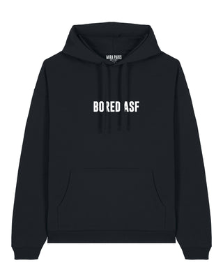 Hoodie Oversize Brodé "Bored ASF"