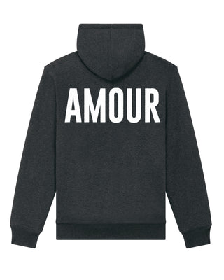 Hoodie Sherpa Brodé "Amour"