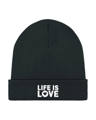 Beanie Classic Brodé "Life is Love"